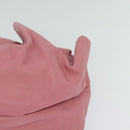 LOEWE Nappa Aire Anagram Hand Bag Leather Pink Silver Auth yk17947A-16