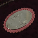 LOEWE Nappa Aire Anagram Hand Bag Leather Pink Silver Auth yk17947A-17