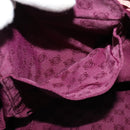 LOEWE Nappa Aire Anagram Hand Bag Leather Pink Silver Auth yk17947A-20