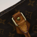 LOUIS VUITTON Monogram Sac Plat Hand Bag M51140 LV Auth yk17959-9