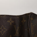 LOUIS VUITTON Monogram Sac Plat Hand Bag M51140 LV Auth yk17959-10