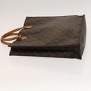 LOUIS VUITTON Monogram Sac Plat Hand Bag M51140 LV Auth yk17959-4