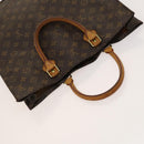 LOUIS VUITTON Monogram Sac Plat Hand Bag M51140 LV Auth yk17959-6
