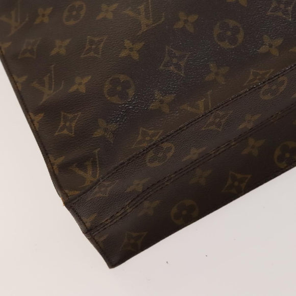 LOUIS VUITTON Monogram Sac Plat Hand Bag M51140 LV Auth yk17966