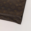 LOUIS VUITTON Monogram Sac Plat Hand Bag M51140 LV Auth yk17966-15