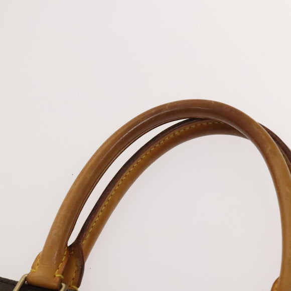 LOUIS VUITTON Monogram Sac Plat Hand Bag M51140 LV Auth yk17966