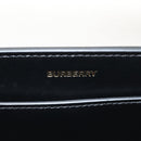 BURBERRY Nova Check Hand Bag Canvas 2way Beige Gold Auth yk18007A-15