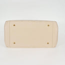 CHANEL Matelasse COCO Mark Chain Bag Caviar Skin Vanilla Gold CC Auth yk18012-5