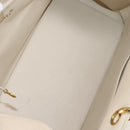 CHANEL Matelasse COCO Mark Chain Bag Caviar Skin Vanilla Gold CC Auth yk18012-10