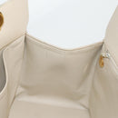 CHANEL Matelasse COCO Mark Chain Bag Caviar Skin Vanilla Gold CC Auth yk18012-22