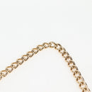 CHANEL Chain Gathered Hand Bag Lamb Skin Black Gold CC Auth yk18016AM-15