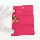 LOUIS VUITTON Multicolor Multicles 4 Key Case Black M93732 LV Auth yk18052M-8