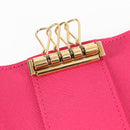 LOUIS VUITTON Multicolor Multicles 4 Key Case Black M93732 LV Auth yk18052M-10