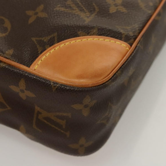 LOUIS VUITTON Monogram Compiegne 28 Clutch Bag M51845 LV Auth yk18053