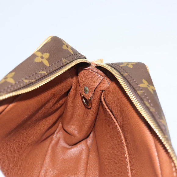 LOUIS VUITTON Monogram Compiegne 28 Clutch Bag M51845 LV Auth yk18053