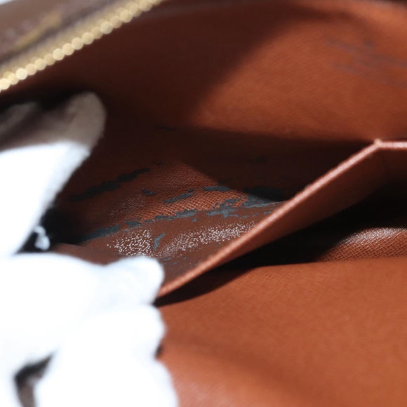 LOUIS VUITTON Monogram Compiegne 28 Clutch Bag M51845 LV Auth yk18053