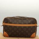 LOUIS VUITTON Monogram Compiegne 28 Clutch Bag M51845 LV Auth yk18053-12