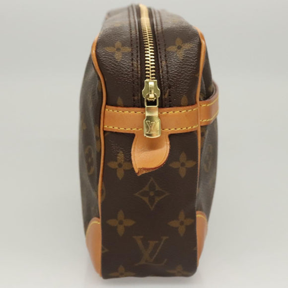 LOUIS VUITTON Monogram Compiegne 28 Clutch Bag M51845 LV Auth yk18053