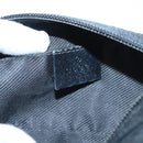 GUCCI GG Canvas Pouch Black Silver 245947 Auth yk18072-9