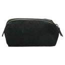 GUCCI GG Canvas Pouch Black Silver 245947 Auth yk18072-2
