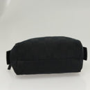 GUCCI GG Canvas Pouch Black Silver 245947 Auth yk18072-6