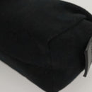 GUCCI GG Canvas Pouch Black Silver 245947 Auth yk18072-14