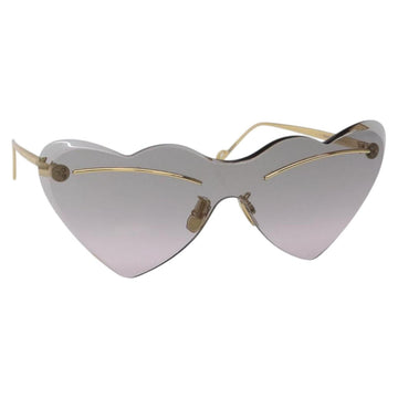 LOEWE Sunglasses metal Gold Auth yk18092M
