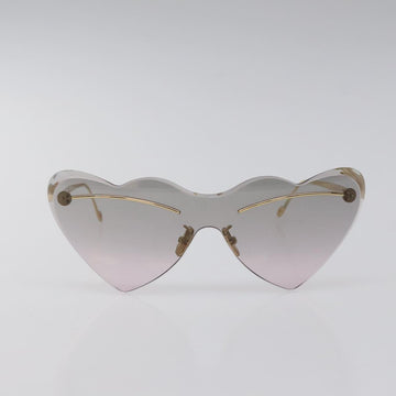LOEWE Sunglasses metal Gold Auth yk18092M - 0