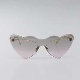 LOEWE Sunglasses metal Gold Auth yk18092M - 0
