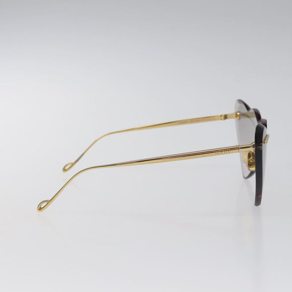 LOEWE Sunglasses metal Gold Auth yk18092M