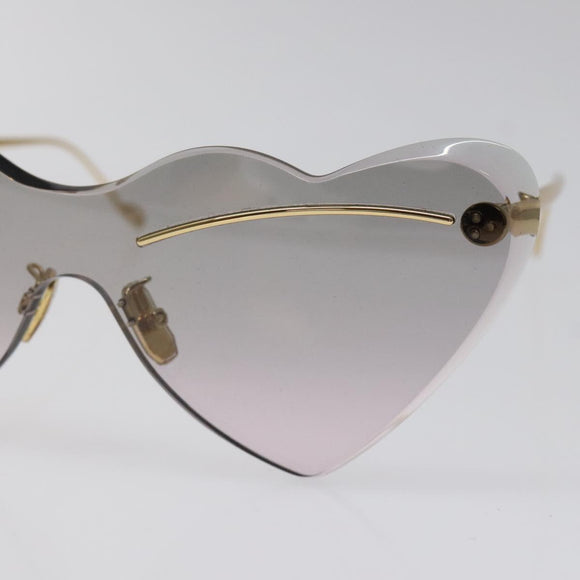 LOEWE Sunglasses metal Gold Auth yk18092M