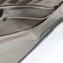 LOEWE Anagram Shoulder Bag PVC Leather Gray Gold Auth yk18093-19