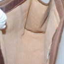 GUCCI GG Supreme Web Sherry Line Bag PVC Leather Beige 89 01 033 Auth yk18097-18