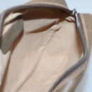 GUCCI GG Supreme Web Sherry Line Bag PVC Beige Gold 89 01 034 Auth yk18098-18