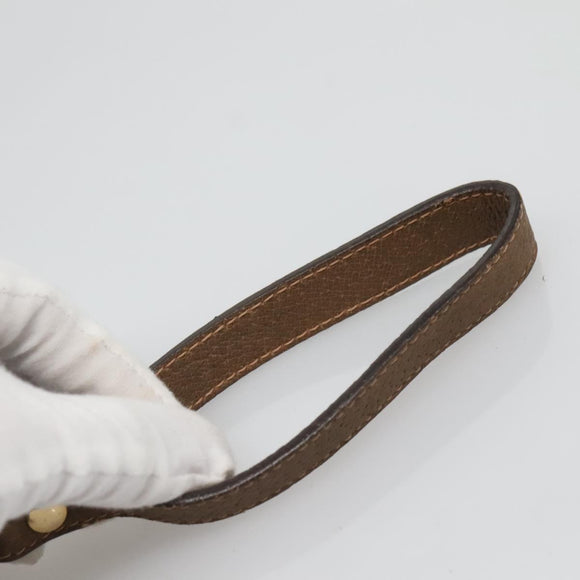 GUCCI GG Supreme Web Sherry Line Bag PVC Beige Gold 89 01 034 Auth yk18098