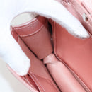 Miu Miu Matelasse Chain Shoulder Bag Leather Pink Silver 5BF069 Auth yk18111M-28