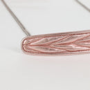 Miu Miu Matelasse Chain Shoulder Bag Leather Pink Silver 5BF069 Auth yk18111M-9