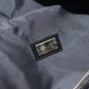 FENDI Zucchino Canvas Body Bag Black Gold Auth yk18113-17