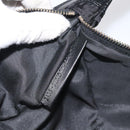 FENDI Zucchino Canvas Body Bag Black Gold Auth yk18113-12