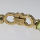 Salvatore Ferragamo Gancini Bracelet plastic Yellow Auth yk18122-7