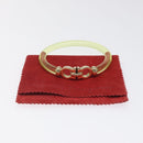 Salvatore Ferragamo Gancini Bracelet plastic Yellow Auth yk18122-8