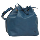 LOUIS VUITTON Epi Petit Noe Shoulder Bag Blue M44105 LV Auth yk18129-1