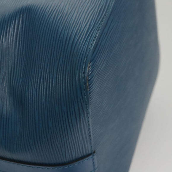 LOUIS VUITTON Epi Petit Noe Shoulder Bag Blue M44105 LV Auth yk18129