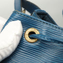 LOUIS VUITTON Epi Petit Noe Shoulder Bag Blue M44105 LV Auth yk18129-15