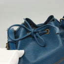 LOUIS VUITTON Epi Petit Noe Shoulder Bag Blue M44105 LV Auth yk18129-16