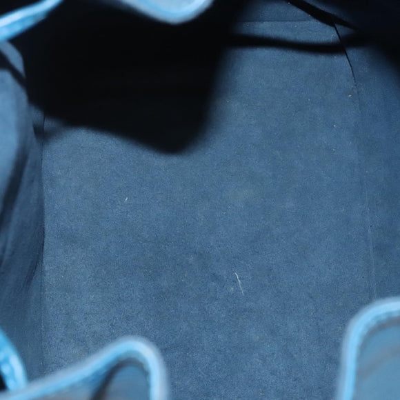 LOUIS VUITTON Epi Petit Noe Shoulder Bag Blue M44105 LV Auth yk18129