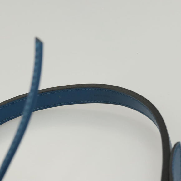 LOUIS VUITTON Epi Petit Noe Shoulder Bag Blue M44105 LV Auth yk18129