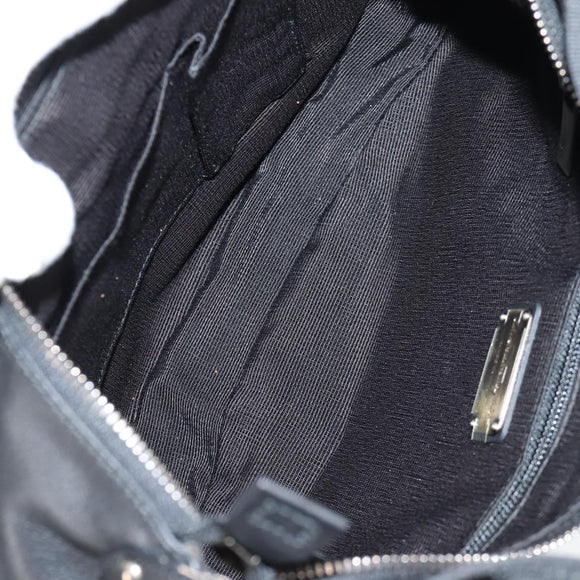 Salvatore Ferragamo Vala Shoulder Bag Leather Black Auth yk18131V