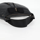 Salvatore Ferragamo Vala Shoulder Bag Leather Black Auth yk18131V-6