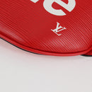 LOUIS VUITTON Epi LV × Supreme Bum BagPM Body Bag Red M53418 LV Auth yk18136SM-16